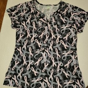 Scrubology scrub top Small